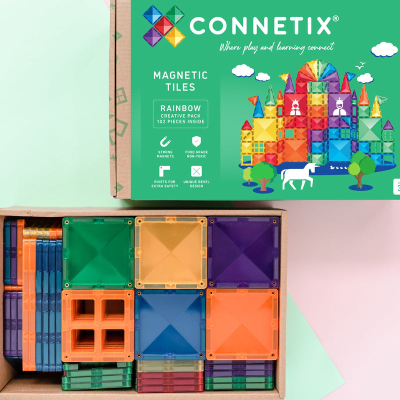 Connetix Rainbow Creative Pack 102 pc