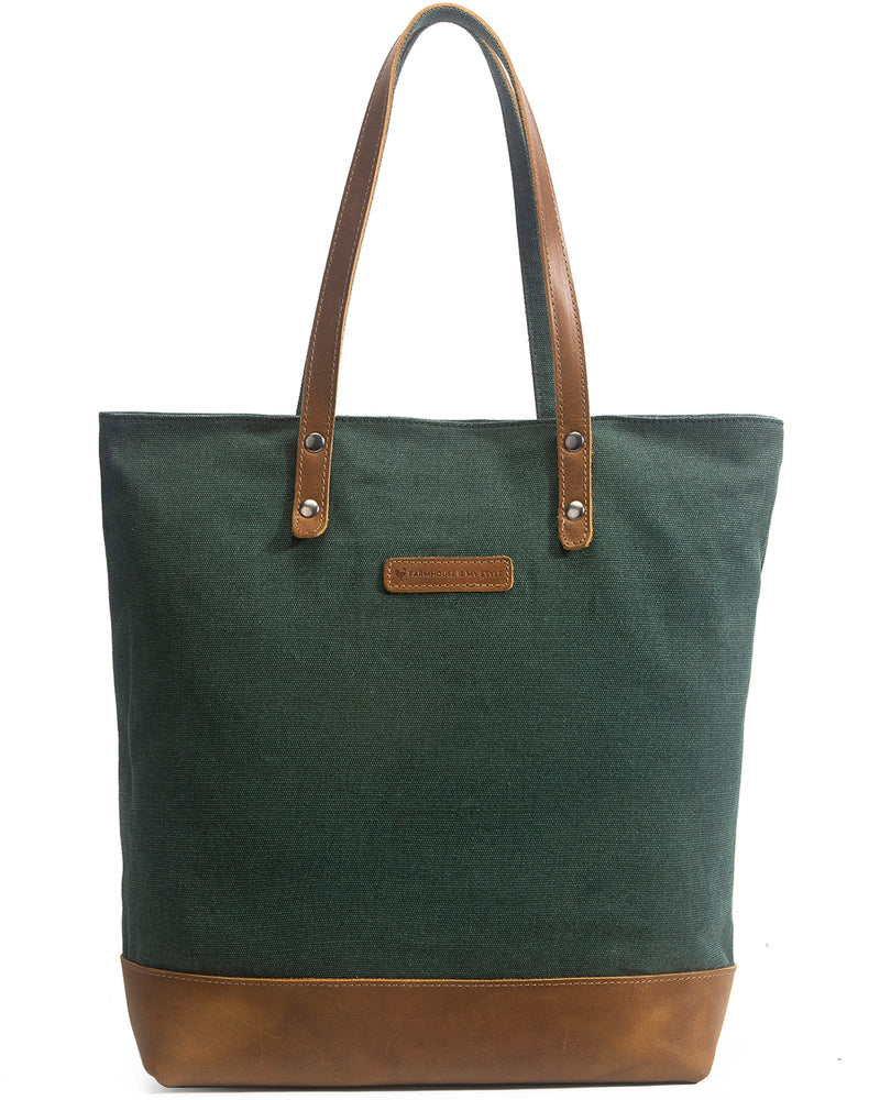 Evergreen Fever Tote & Almanac Clutch Bundle