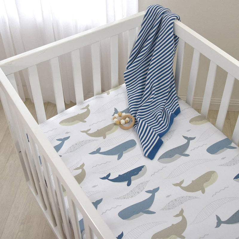 4-piece Nursery Set - Oceania + Free matching decal set