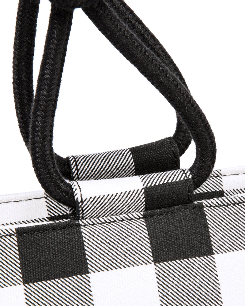 White Check Luxe Bag *BEST SELLER*