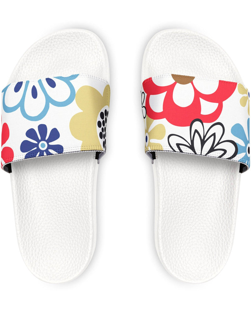 Abstract Floral Flipside Slides