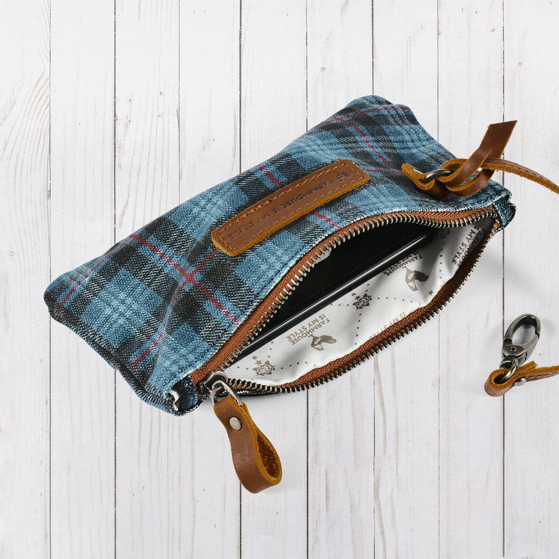 Campfire Plaid Tote Bag