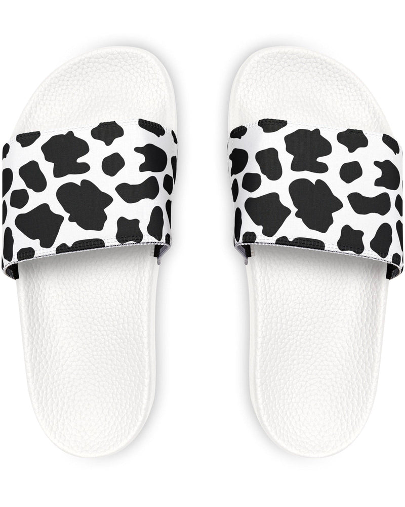 Cowhide Flipside Slides