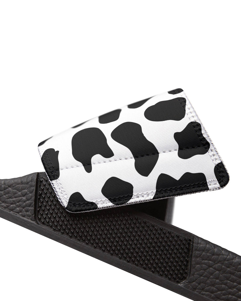 Cowhide Flipside Slides