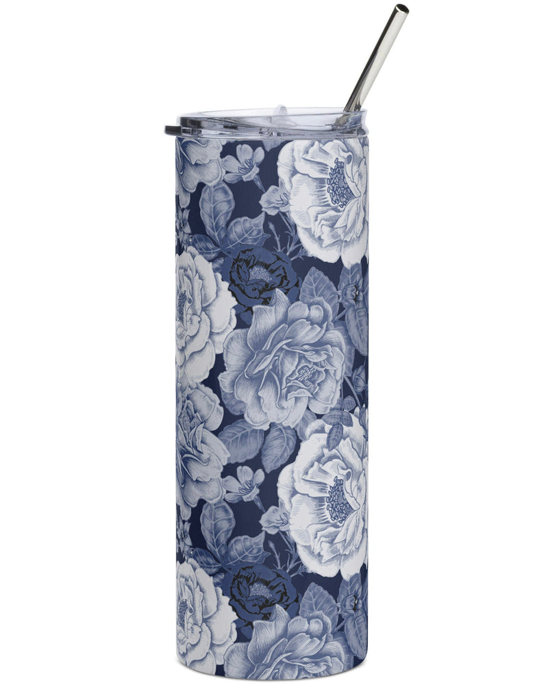 Denim Floral Luxe Cabin Cup