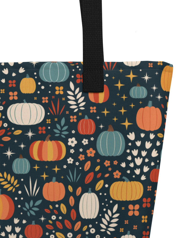 Gourd Gathering Open Tote Bag