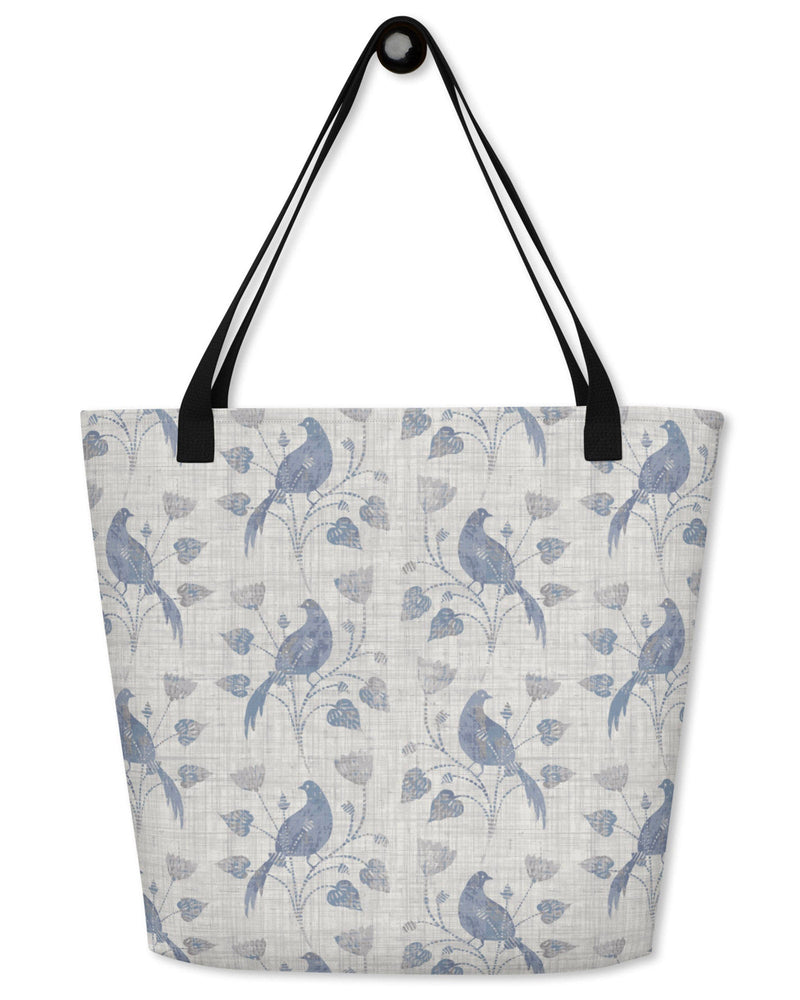 Lovebirds Open Tote Bag