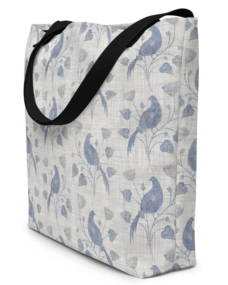 Lovebirds Open Tote Bag