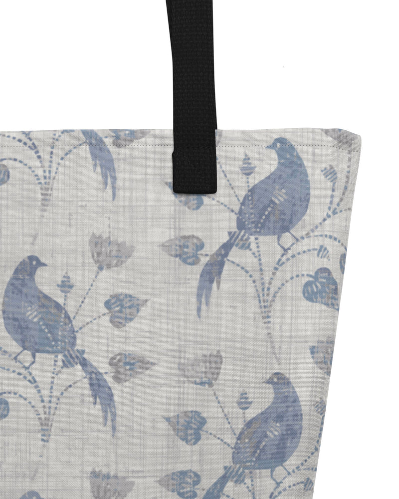 Lovebirds Open Tote Bag