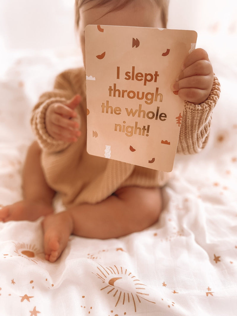 Fox & Fallow Baby Milestone Cards Boho