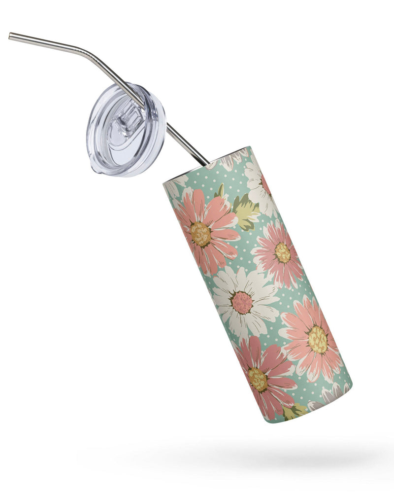 Mason Jar Daisies Luxe Cabin Cup