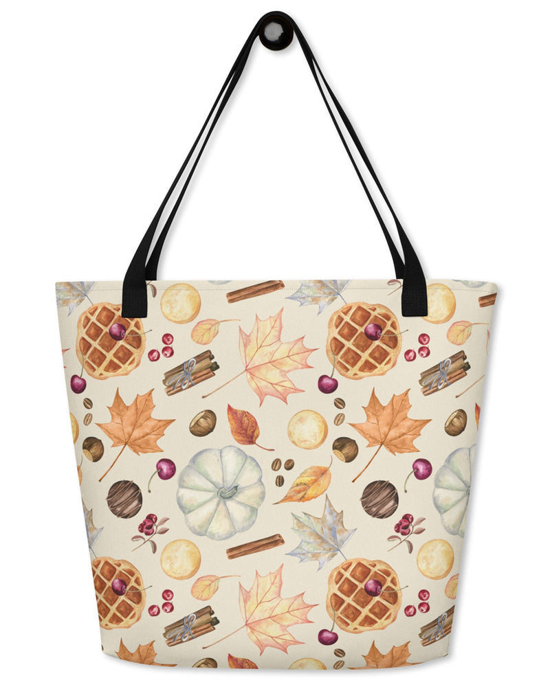 Morning Waffles Open Tote Bag