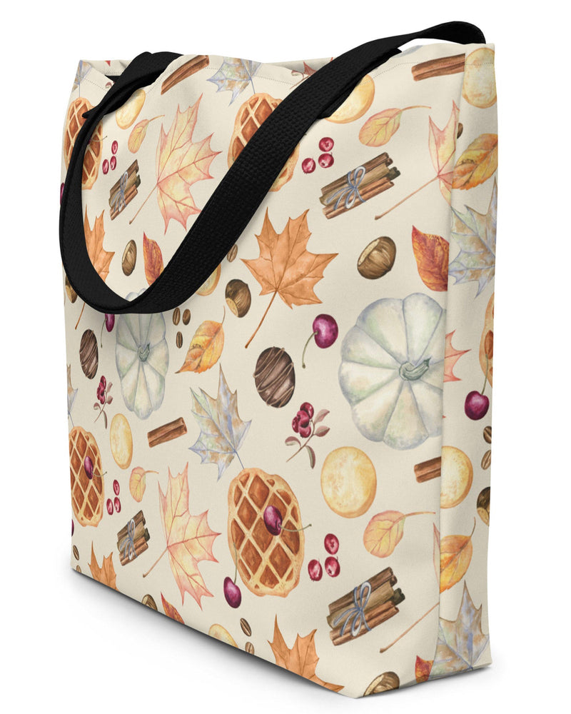 Morning Waffles Open Tote Bag