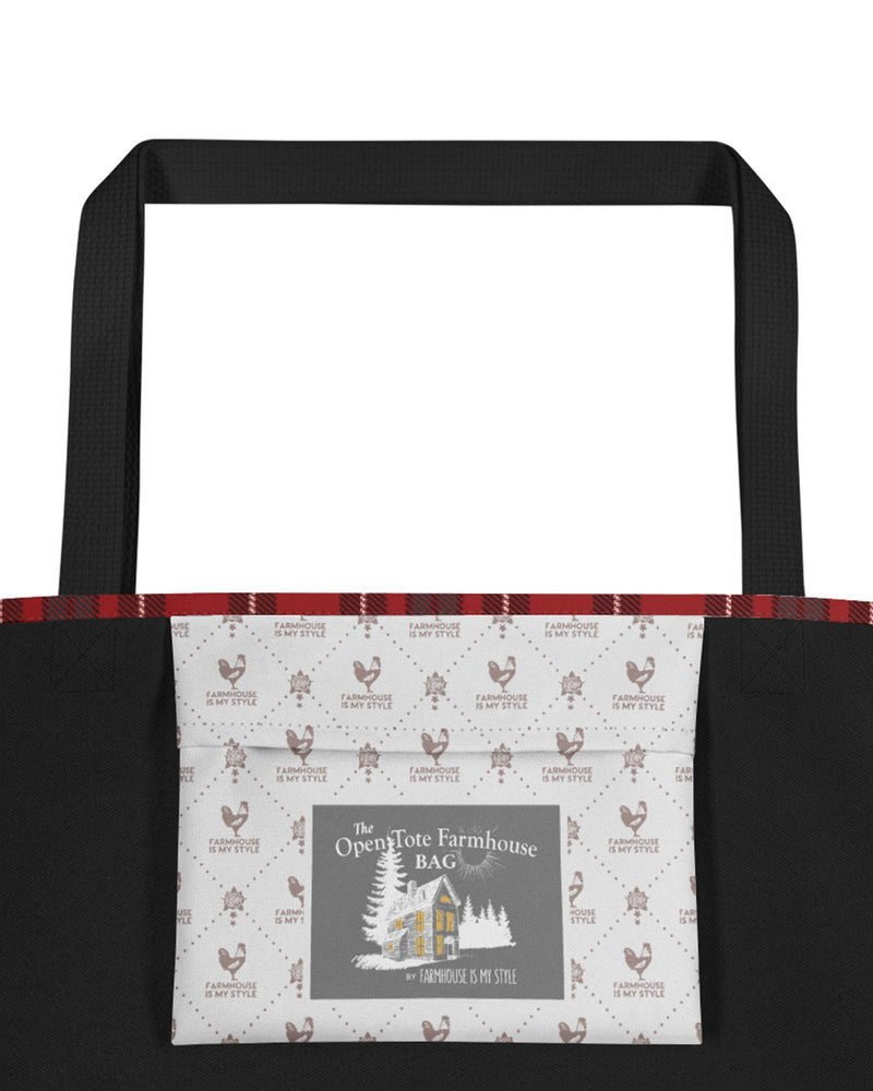 Mountain Cottage Open Tote Bag