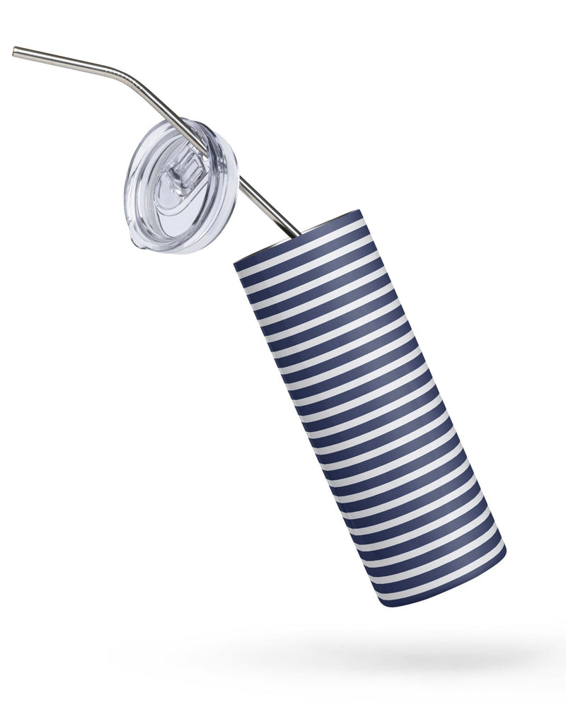 Navy Stripe Luxe Cabin Cup