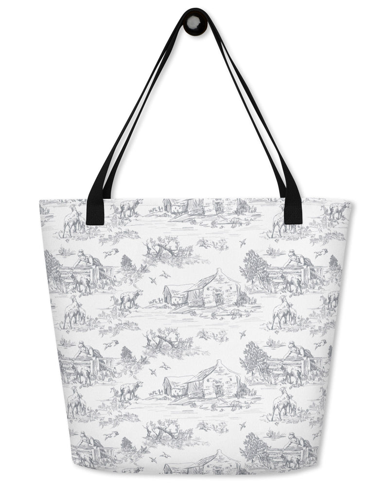 Old Country Open Tote Bag