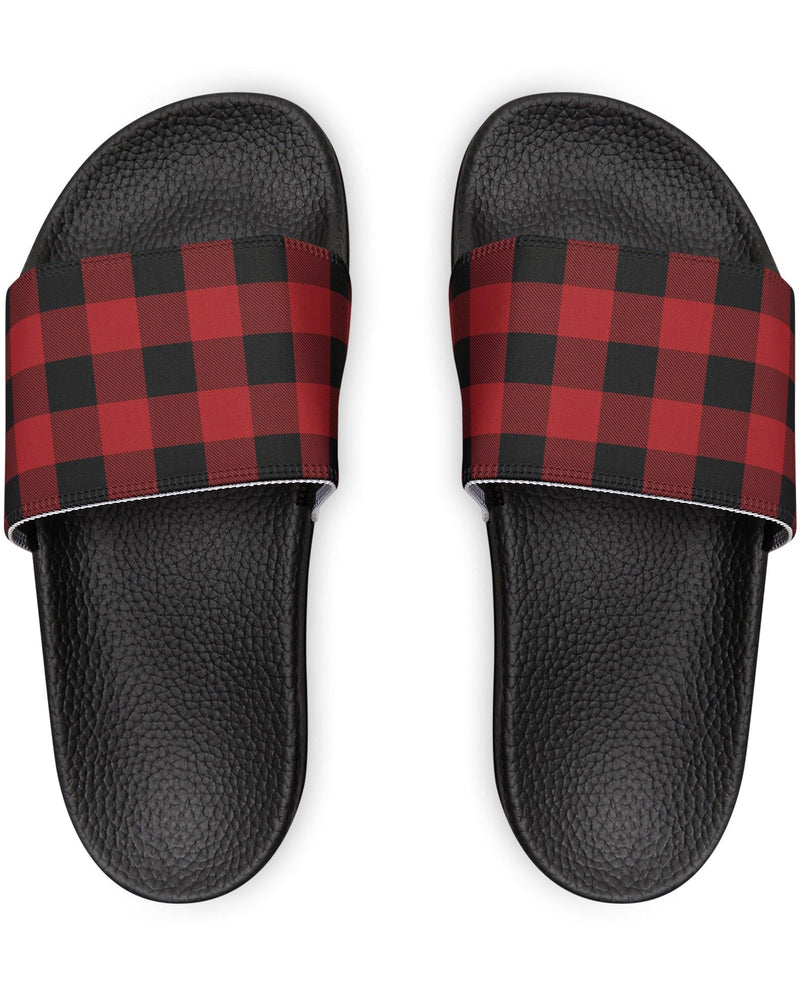 Red Check Flipside Slides