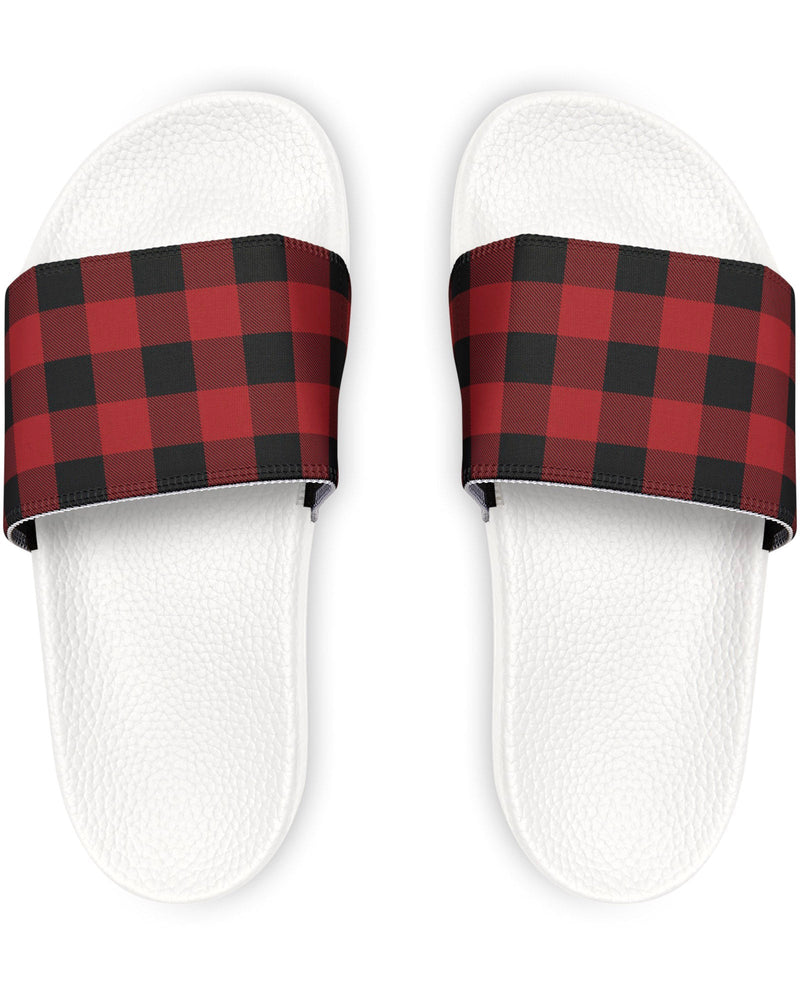 Red Check Flipside Slides