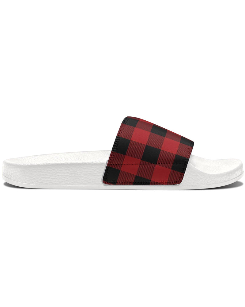 Red Check Flipside Slides