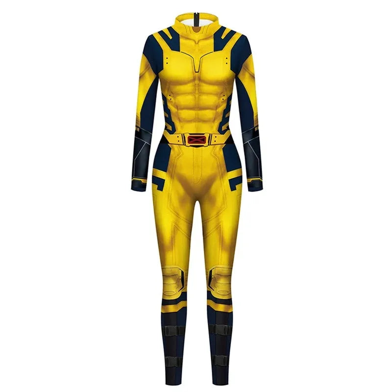 Superhero Wolverine Deadpool Cosplay Jumpsuit Wolverine Cosplay Costume Men Women Zenti James Howlett Halloween Party Bodysuit