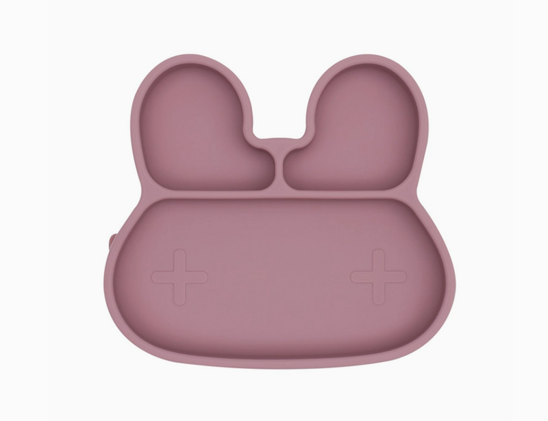 Bunny Stickie® Plate - Pink