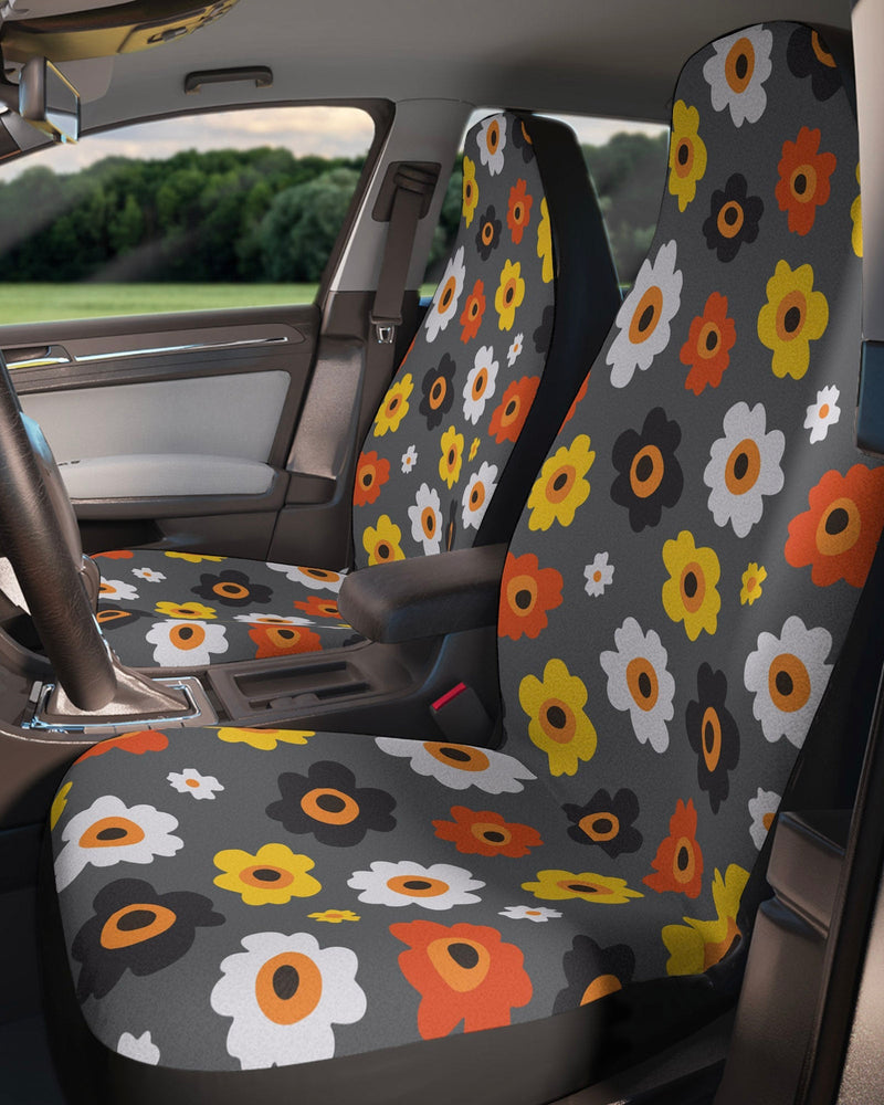 Summer Blooms Car Seat Covers