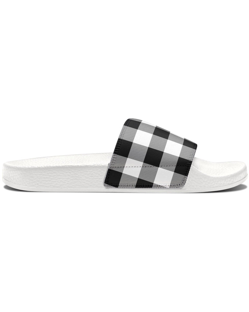 White Check Flipside Slides