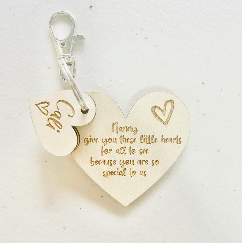 My Heart Key Chain - HEARTS ONLY