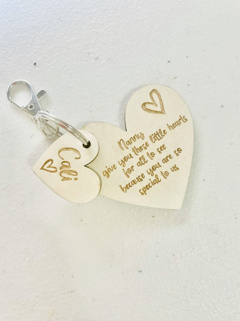 My Heart Key Chain - HEARTS ONLY