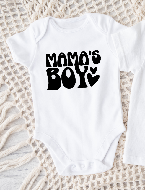 Mama's Boy Onesie - Size 18-24 Months