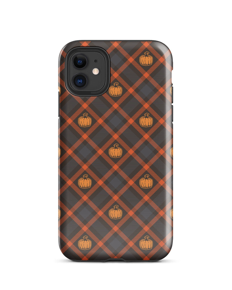 Pumpkin Plaid Cabin Case for iPhone®