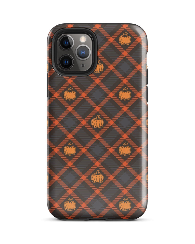 Pumpkin Plaid Cabin Case for iPhone®