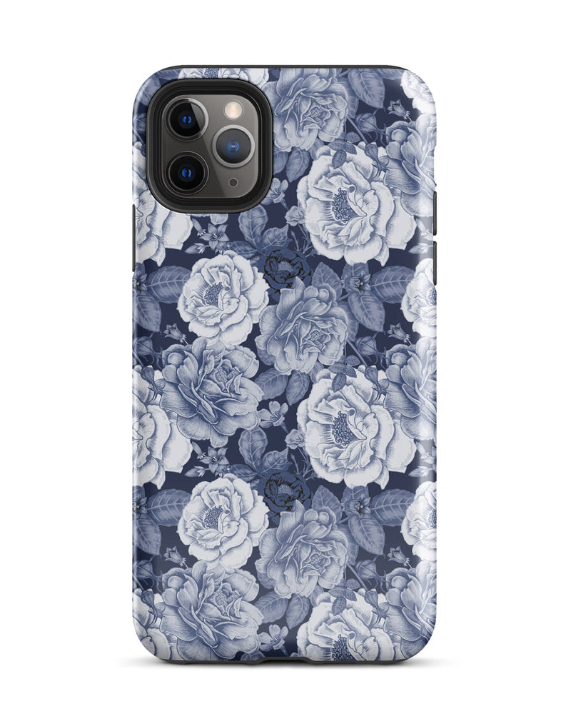 Denim Floral Cabin Case for iPhone®