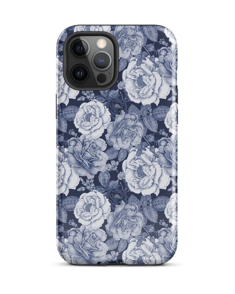 Denim Floral Cabin Case for iPhone®