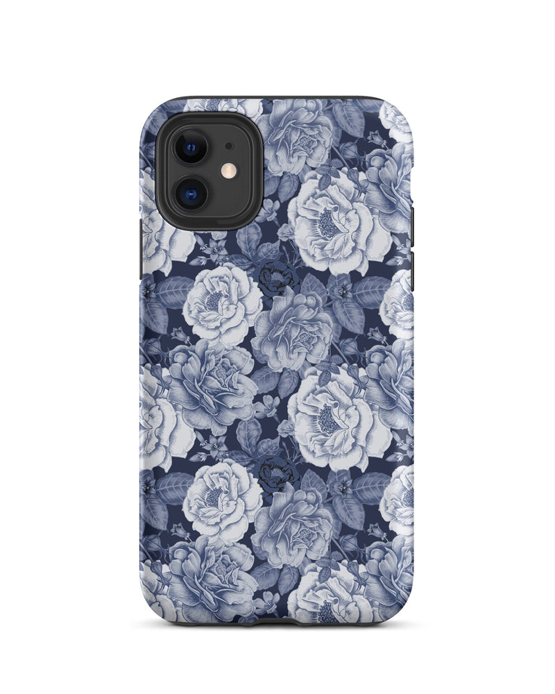 Denim Floral Cabin Case for iPhone®