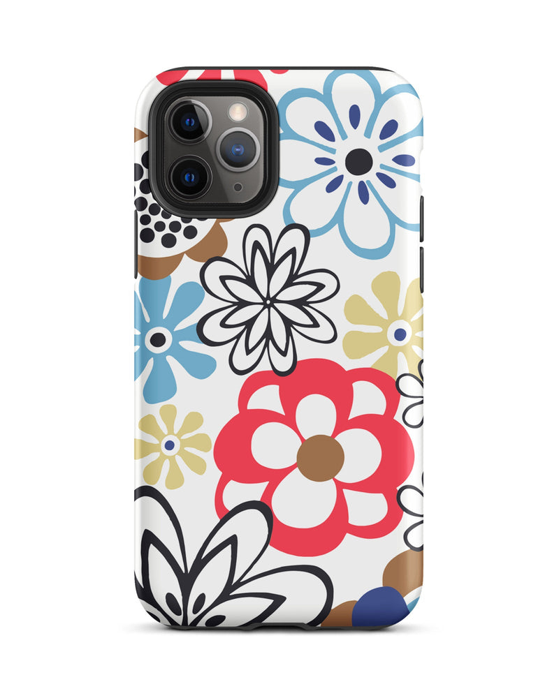 Abstract Floral Cabin Case for iPhone®