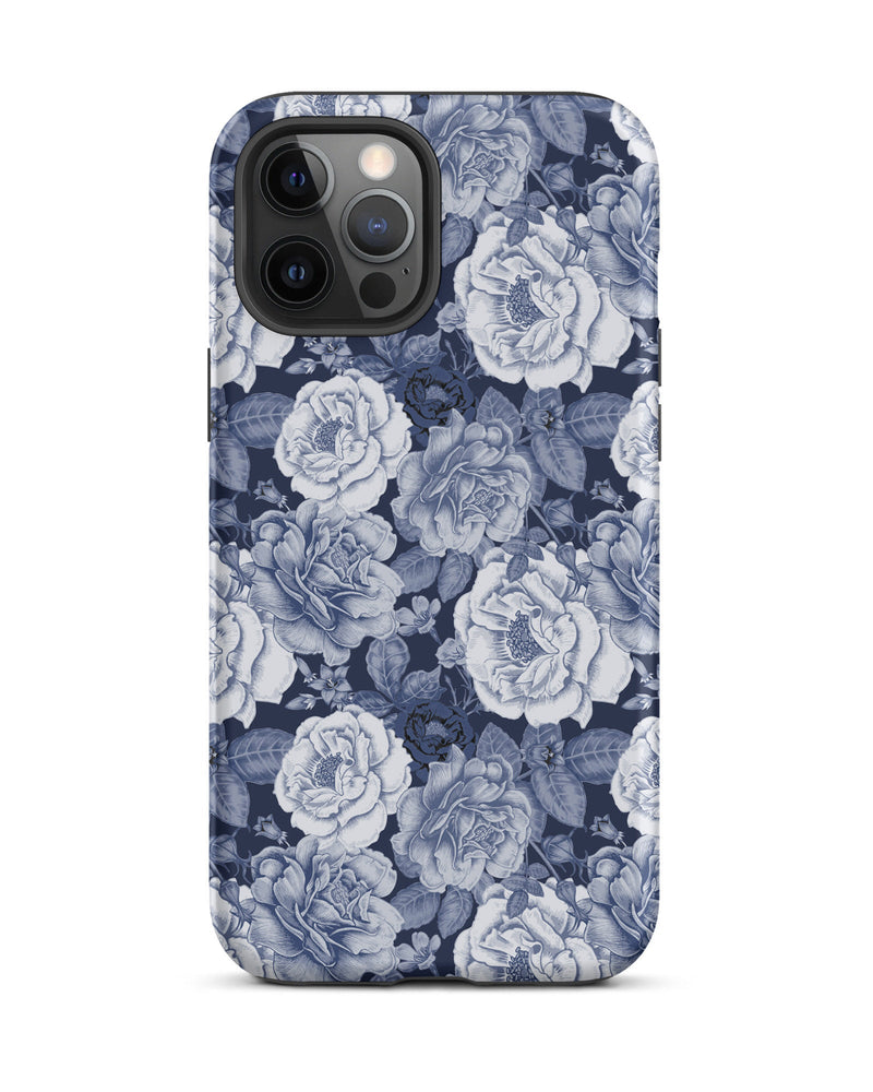 Denim Floral Cabin Case for iPhone®