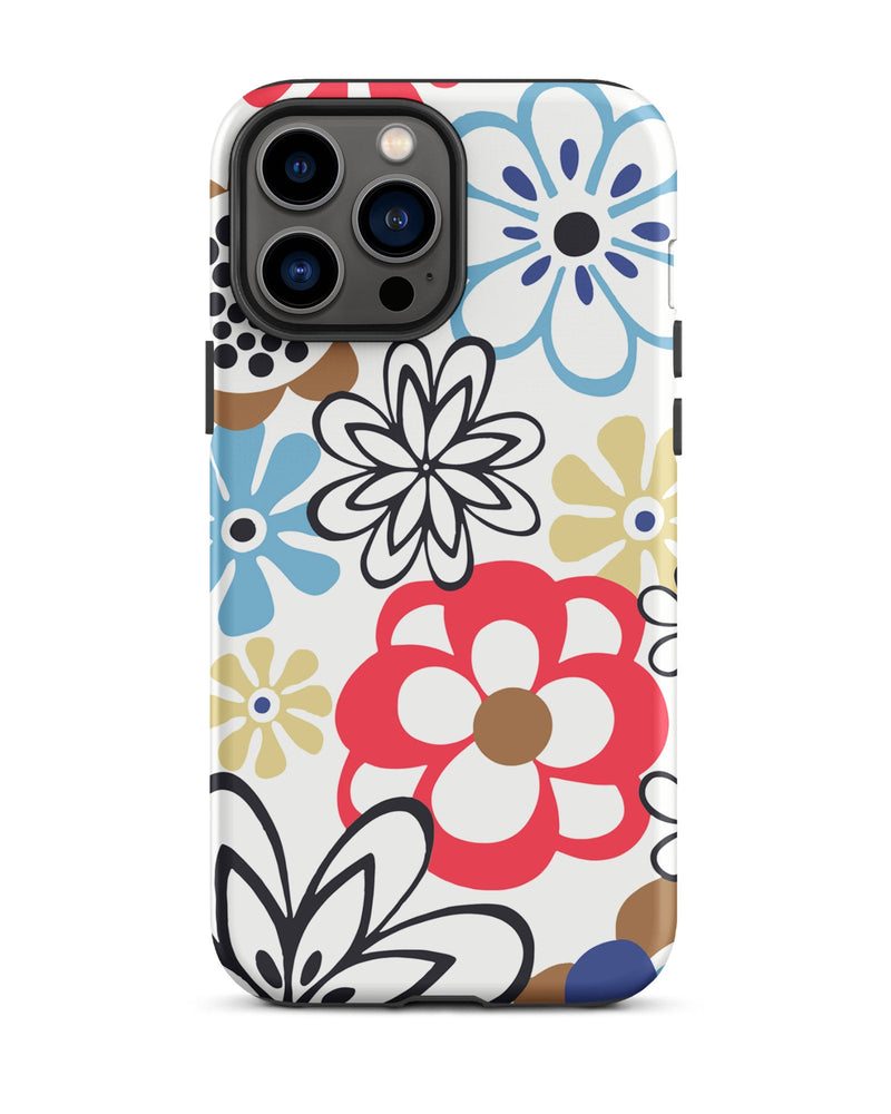 Abstract Floral Cabin Case for iPhone®