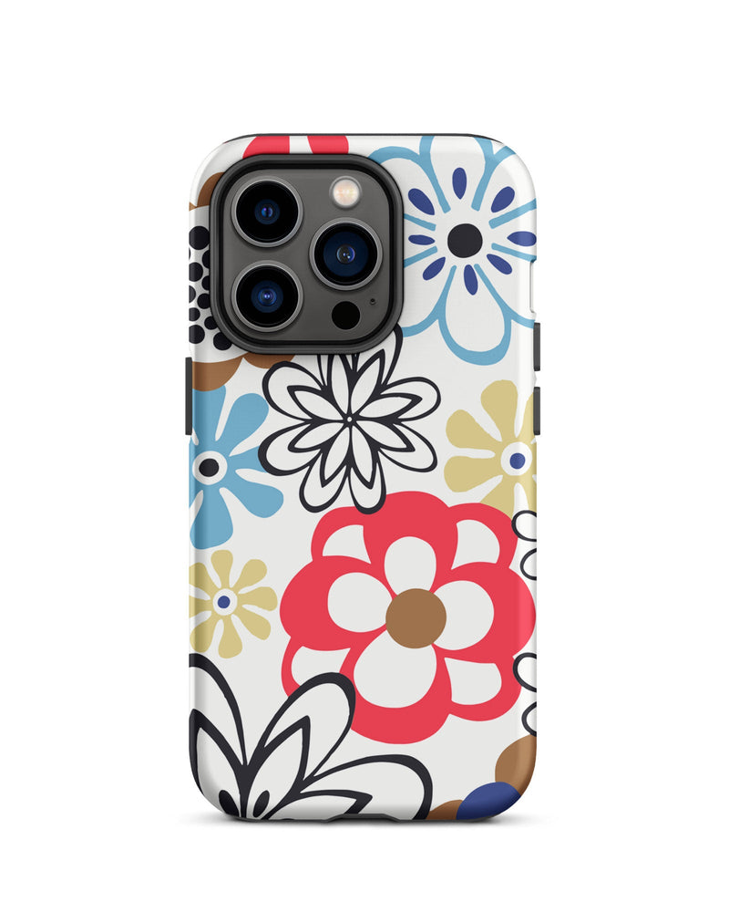 Abstract Floral Cabin Case for iPhone®