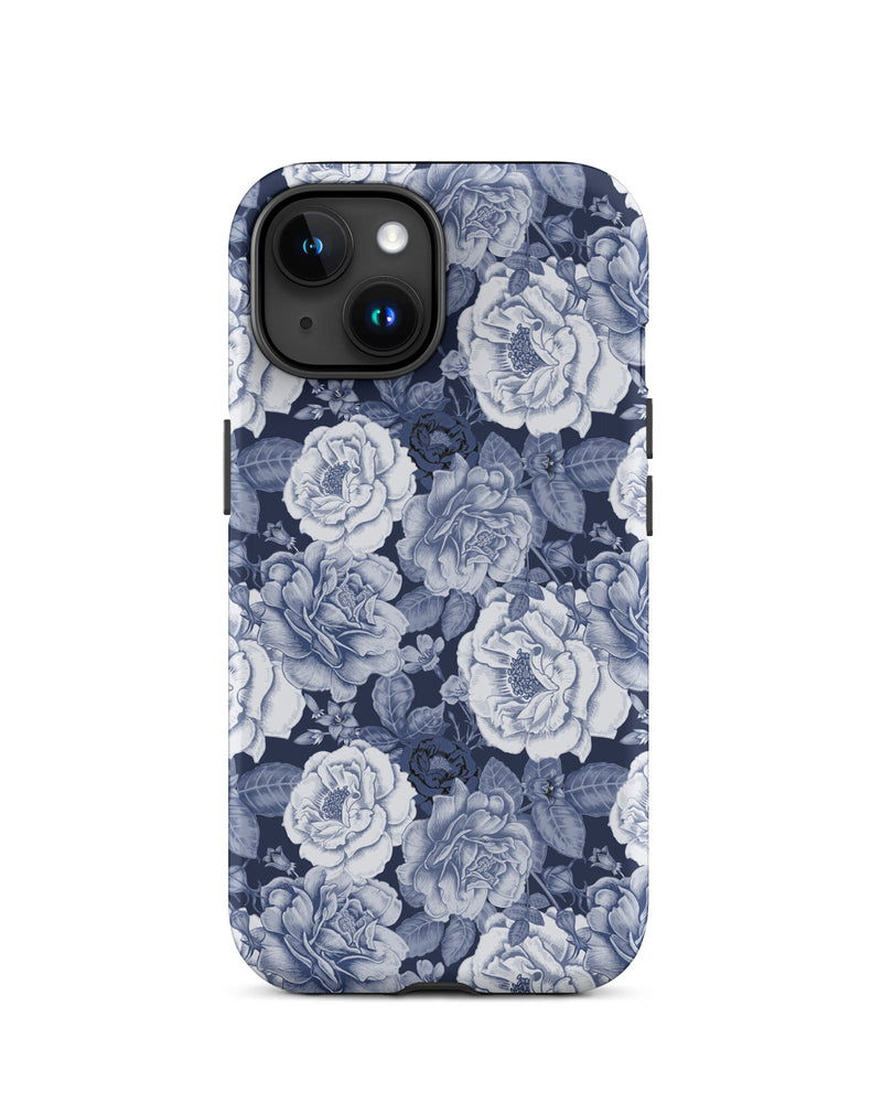 Denim Floral Cabin Case for iPhone®