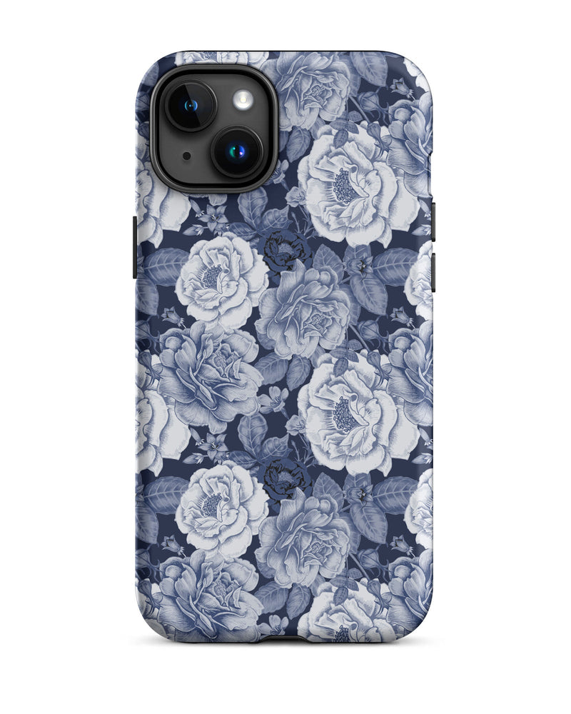 Denim Floral Cabin Case for iPhone®