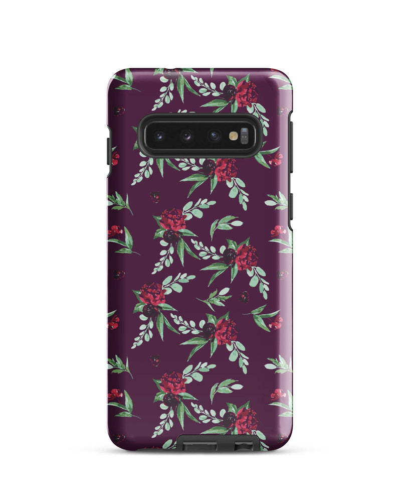 Cranberry Floral Cabin Case for Samsung®