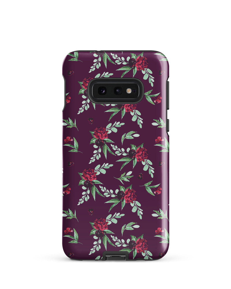 Cranberry Floral Cabin Case for Samsung®