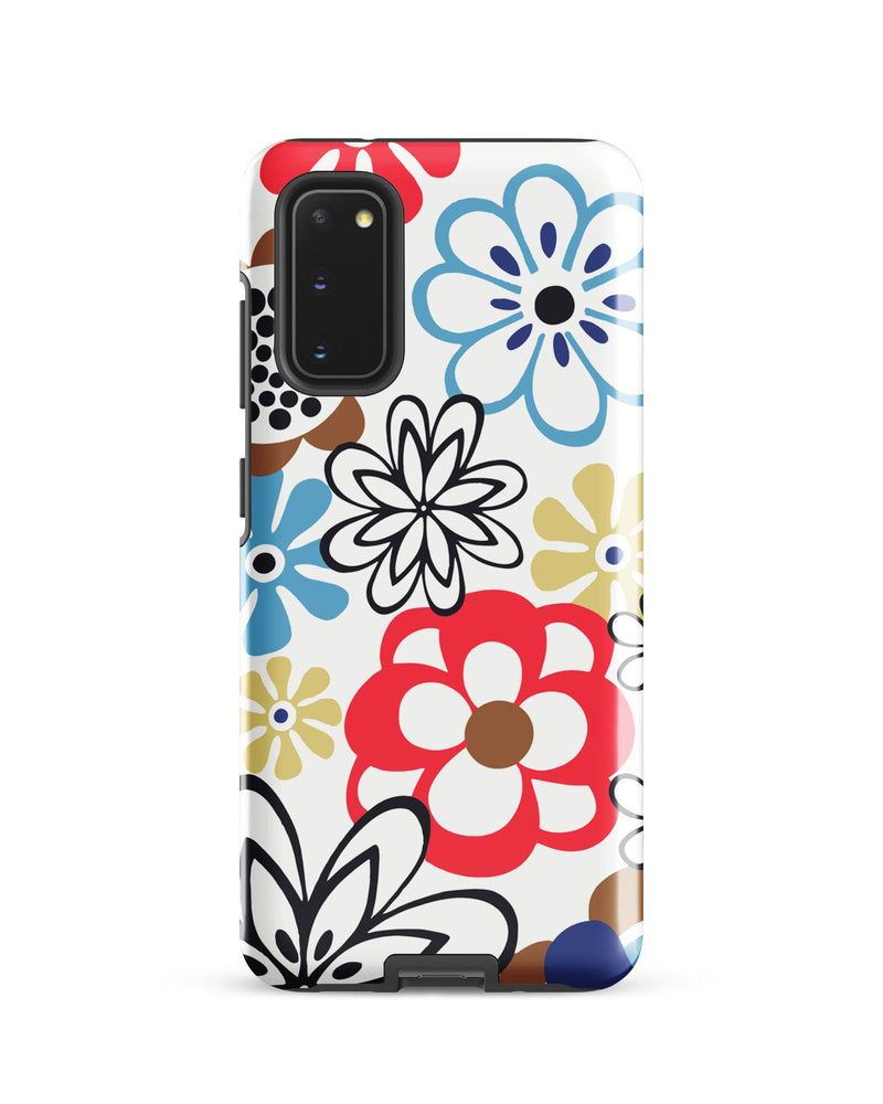 Abstract Floral Cabin Case for Samsung®