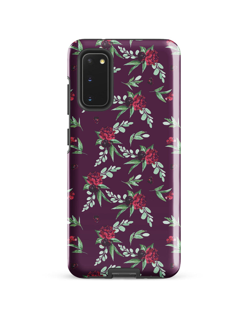 Cranberry Floral Cabin Case for Samsung®