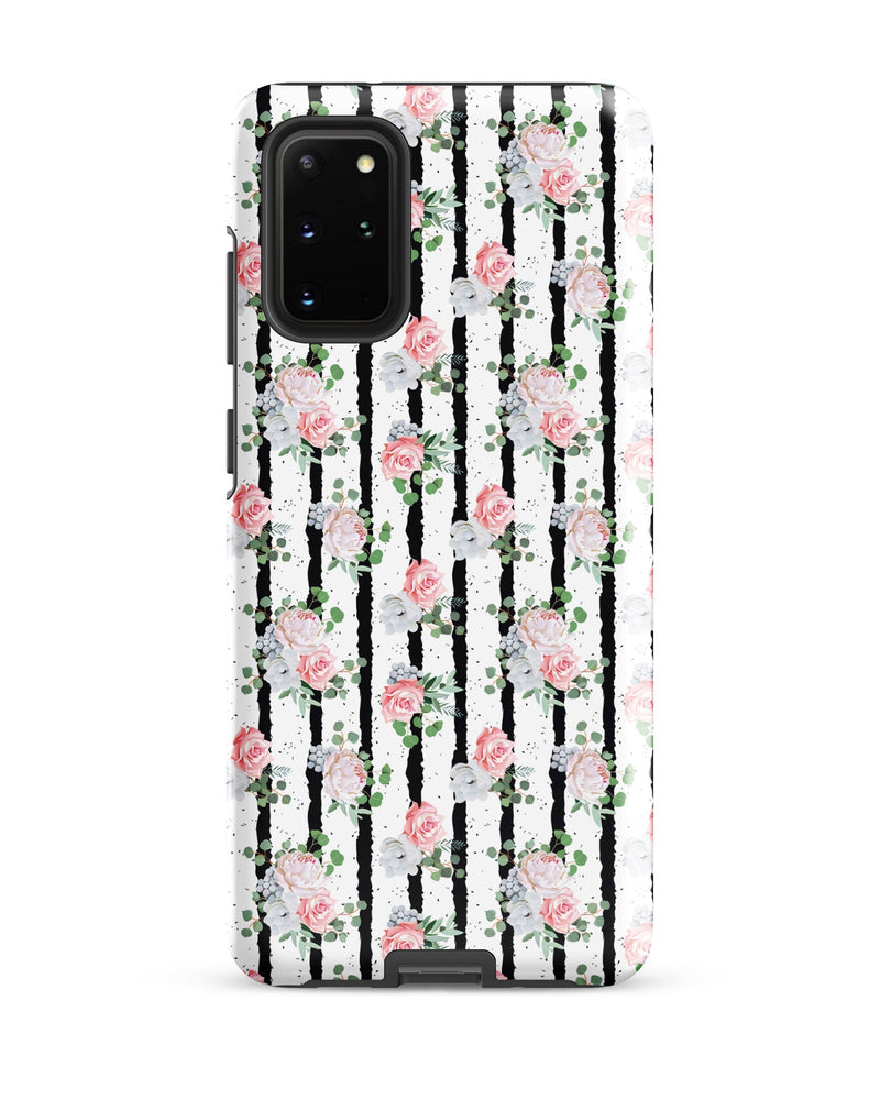 Black White and Blooms Cabin Case for Samsung®