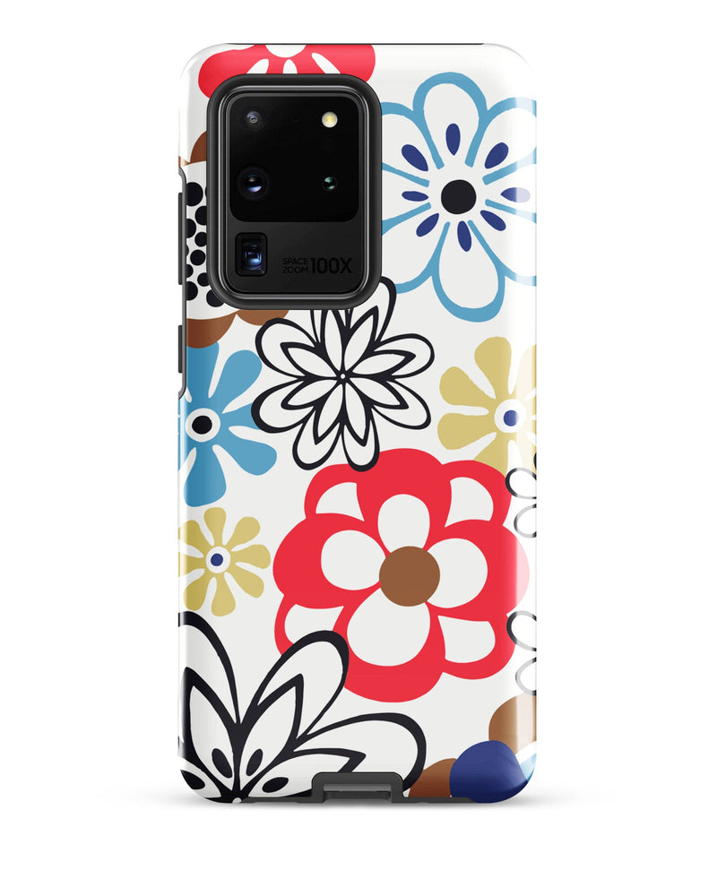 Abstract Floral Cabin Case for Samsung®