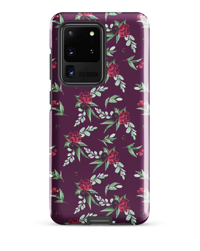 Cranberry Floral Cabin Case for Samsung®