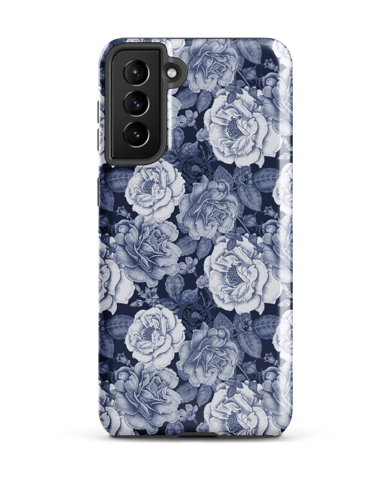 Denim Floral Cabin Case for Samsung®