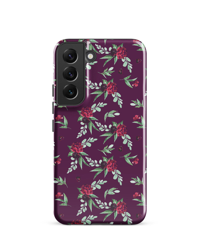 Cranberry Floral Cabin Case for Samsung®